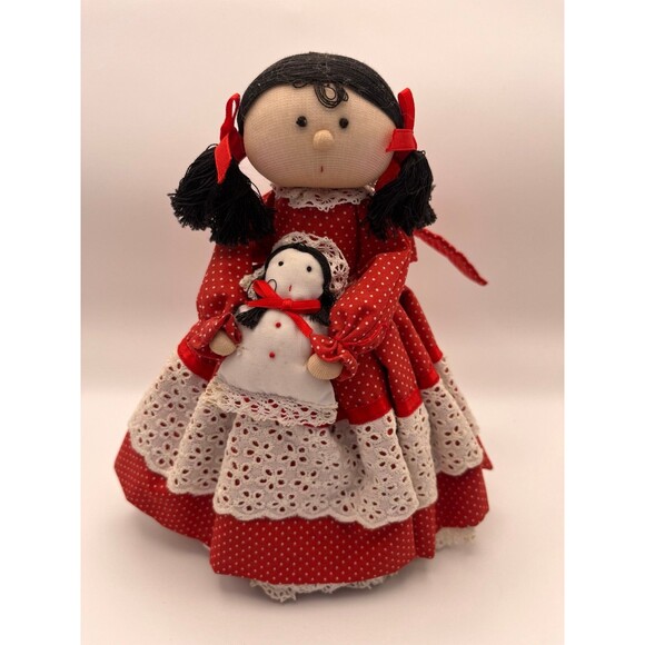Vintage Apple Cheeks Doll - Picture 1 of 3